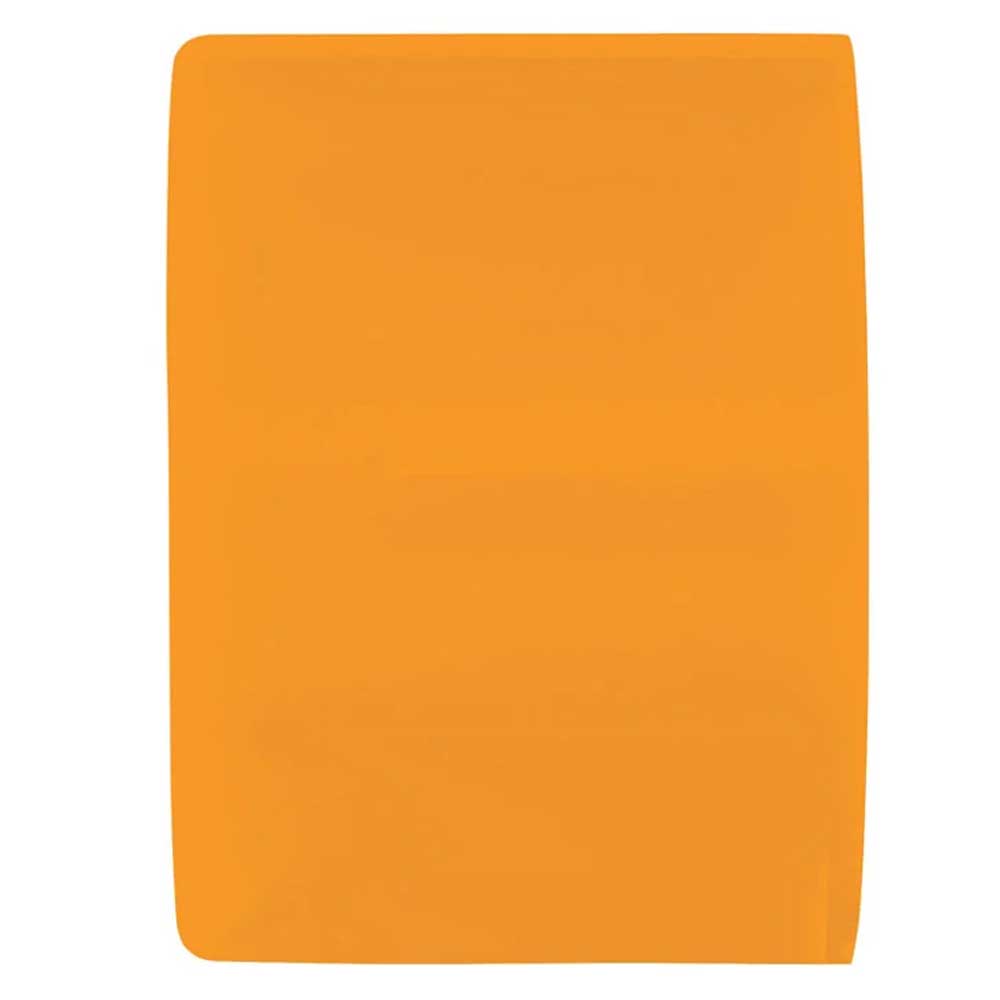 A rectangle with a solid, bright orange color fills the entire image, reminiscent of OJ Wheels Mini Super Juice 55mm 78A Orange skateboard wheels.
