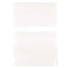 A plain, transparent zip-lock plastic bag displayed empty against a white background—ideal for safely storing your OJ Wheels Mini Super Juice 55mm78A White skateboard wheels.
