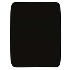 A solid black rectangle with slightly rounded corners on a white background, evoking the bold and clean design characteristic of OJ Wheels Super Juice 60mm78A Black skateboard wheels packaging.