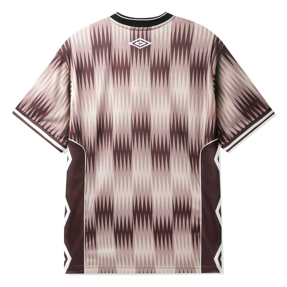 【BUTTER GOODS X UMBRO】OPTICAL JERSEY Brown / Taupe butter-goods-x-umbro-optical-