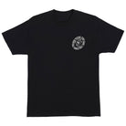 Black Pokemon TCG Hand S/S Heavyweight T-Shirt Black Mens Santa Cruz featuring a small circular logo on the left chest with a stylized hand holding a Pokémon TCG Collection trading card.