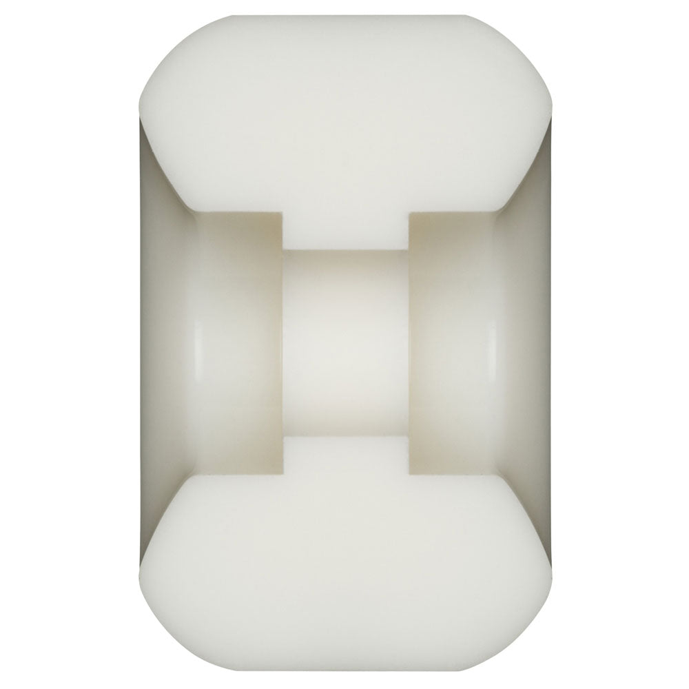 The Powell Peralta Nano Rats 88A AV6 Skateboard Wheels feature a white, cylindrical design with chamfered edges and a central groove, measuring 56mm x 36mm, and are shown against a plain white background.