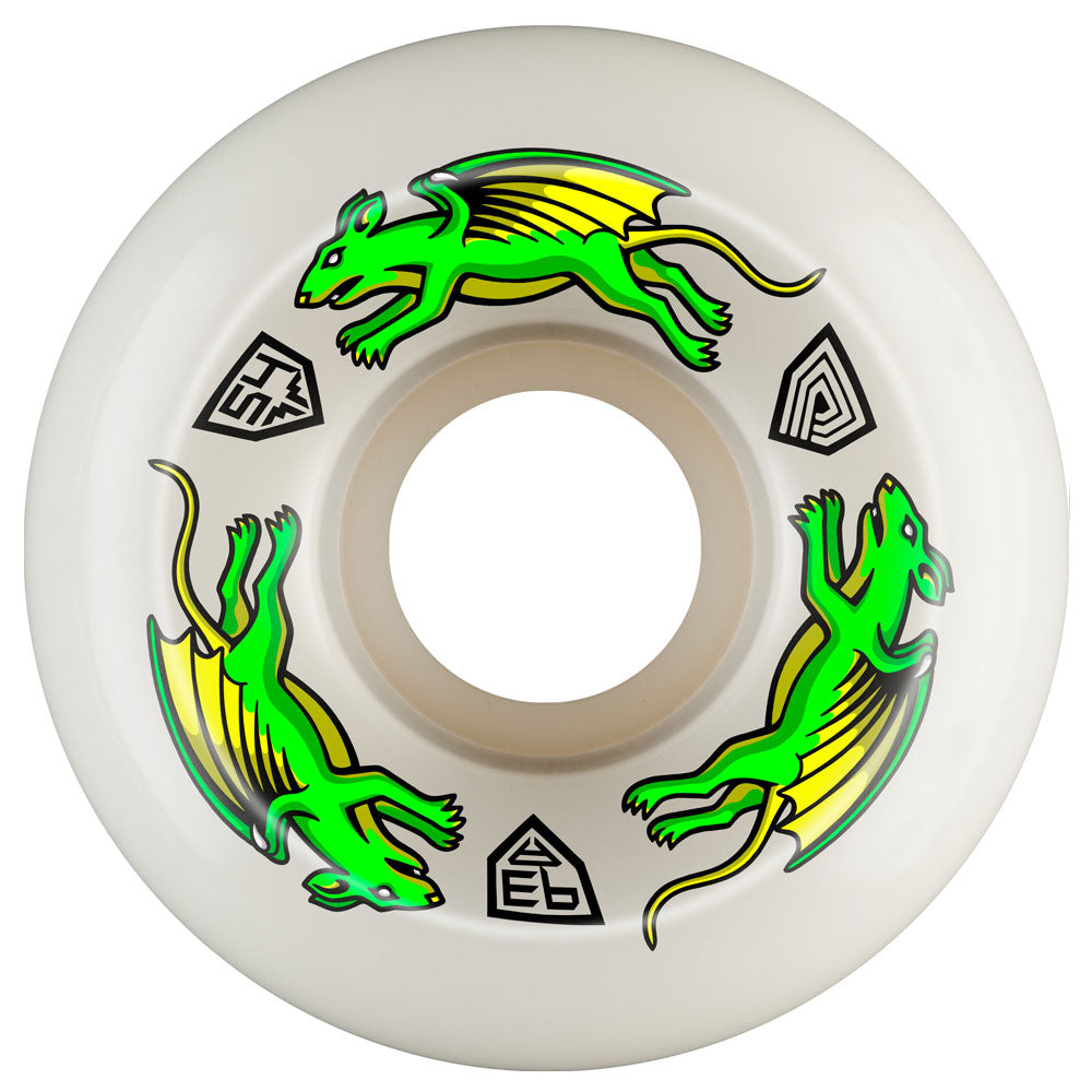 Powell Peralta Wheels Dragon Formula Nano Rats 54mm93A 39MM Wide Full