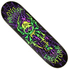 The Provost Skull Spider Pro 8.47in x 31.98in Creature Skateboard Deck features a striking skull design.