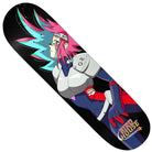 The Red Shift Shane Hale 8.75x33 Birdhouse Deck showcases vibrant anime-inspired art of a spiky pink and blue-haired character in a futuristic suit, reflecting Shane Hale’s bold skateboarding style, with the Birdhouse logo on the bottom right.