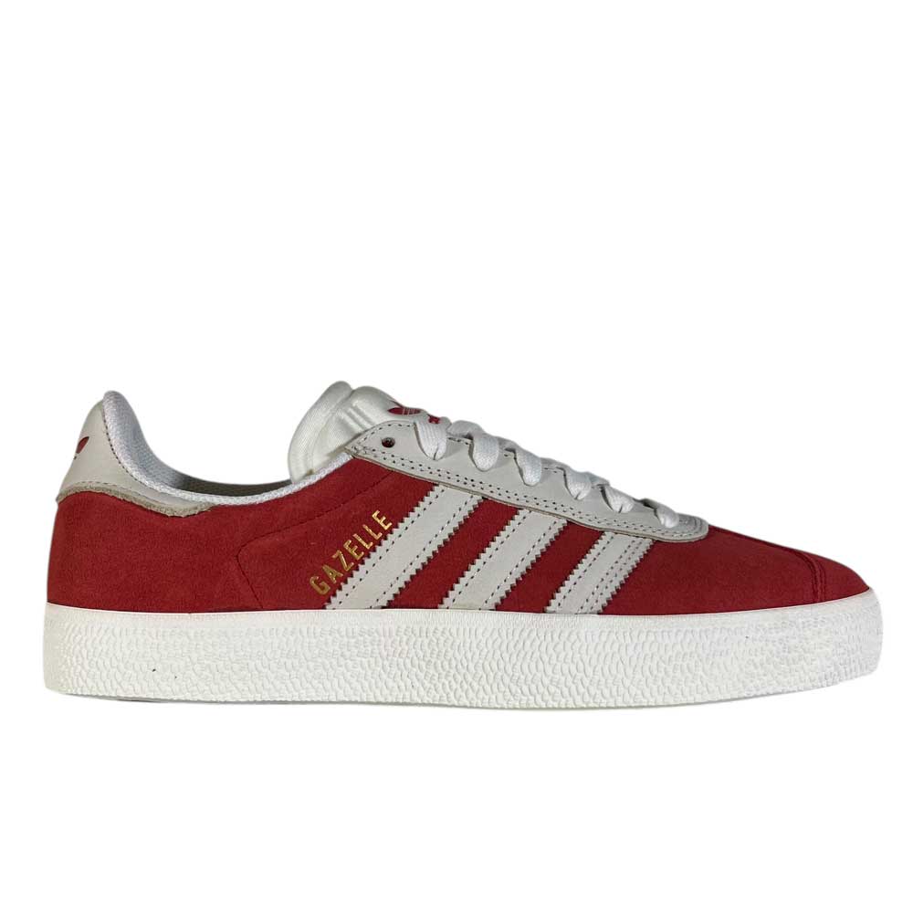 Adidas Gazelle ADV Better Scarlet White Gold 10