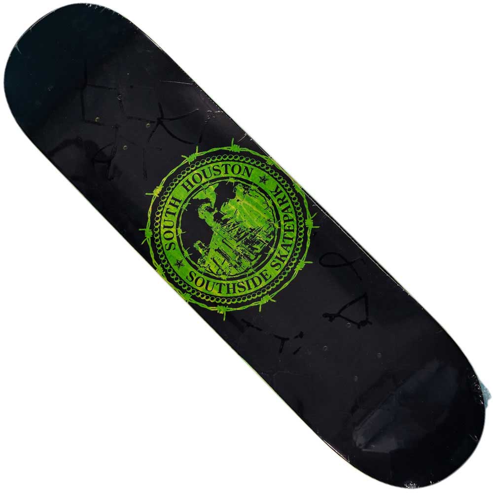 Refinery Southside Skateboard Deck by Bigo – Southside Skatepark