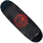 A black Refinery Southside Skateboard EGG Deck by Bigo features a red circular South Houston Southside Skatepark logo in the center, displayed from above on a white background.