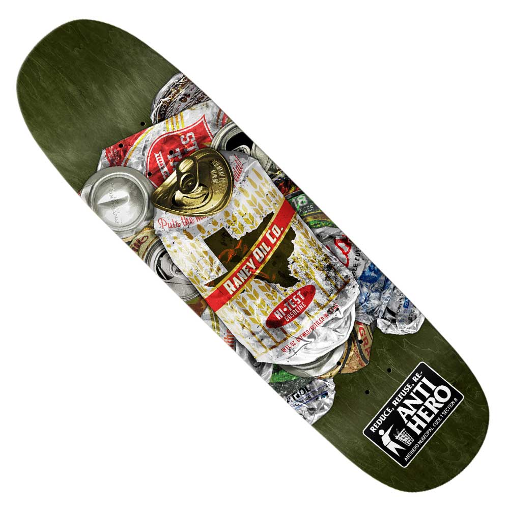 Refuse Raney 8.63x32.044 Anti Hero Skateboards Shaped Deck