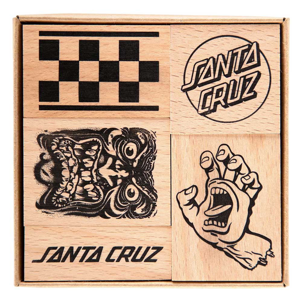 SC Stamp Set Natural OS Unisex Santa Cruz – Southside Skatepark
