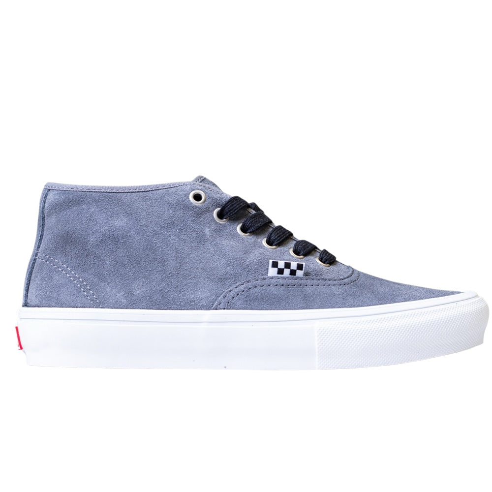 Skate Authentic Mid Vans VN000EJSPWT1 Pewter Suede Skateboarding