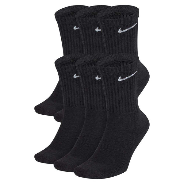 SX7666010 Black White Nike SB Socks Crew 6 Pack – Southside