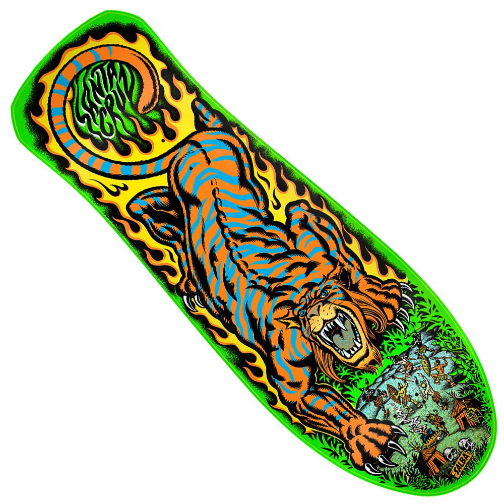 Salba Tiger Reissue 10.3x31.1 Santa Cruz Deck