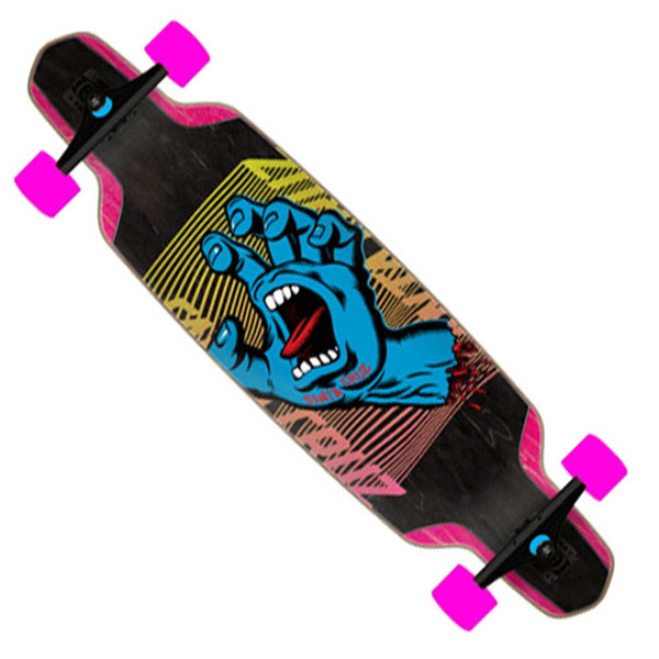 Santa Cruz Cruzer Drop Down Split Hand 9.5x37.52 Longboard