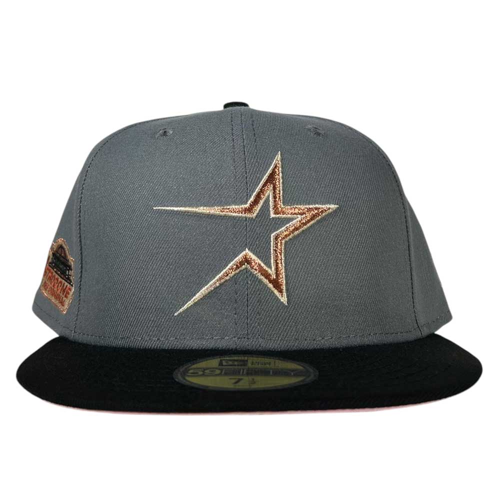 Seashell Gray Copper Astrodome the Original Houston Astros New Era Hat 5950 Fitted
