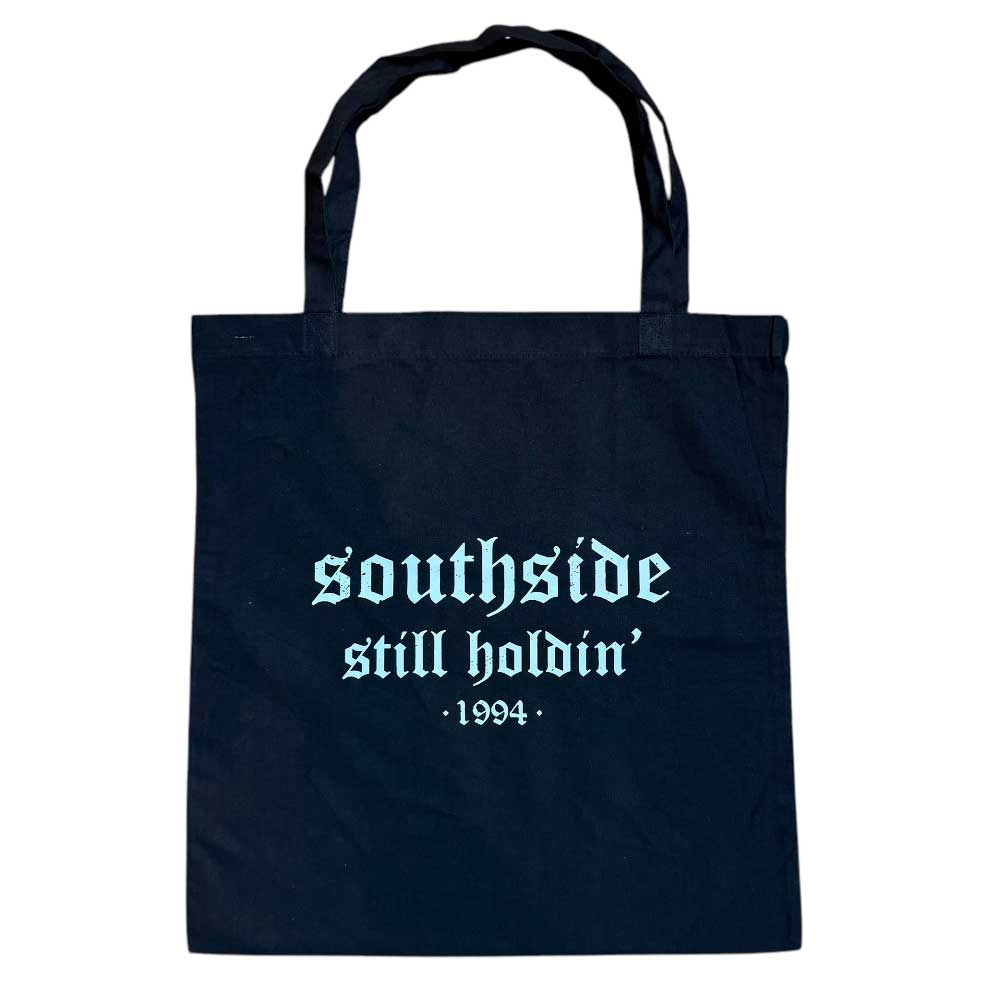 Still Holdin 1994 Black Tote Southside Skatepark 15x15 inch