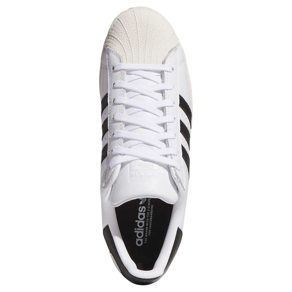 Superstar ADV White Black KI5727 Adidas Skateboarding Suede