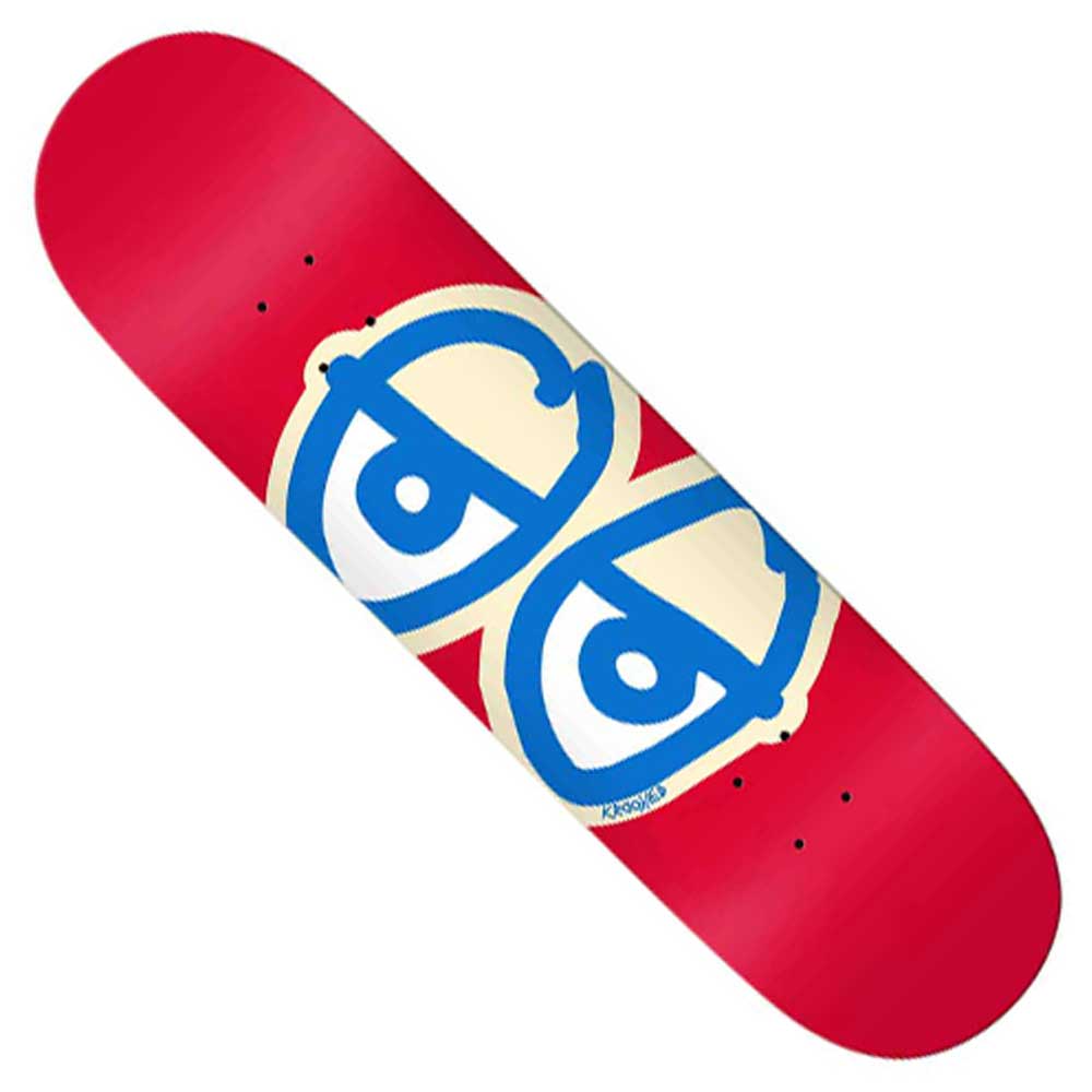 Team Eyes Red 8.25x31.9 Krooked Skateboard Deck