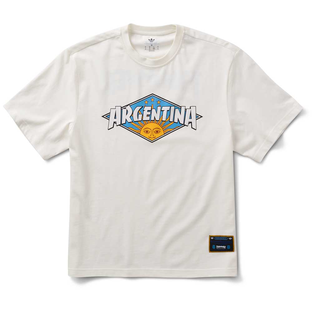 Thrasher Magazine x Adidas AFA Tee White KX4544 Adidas
