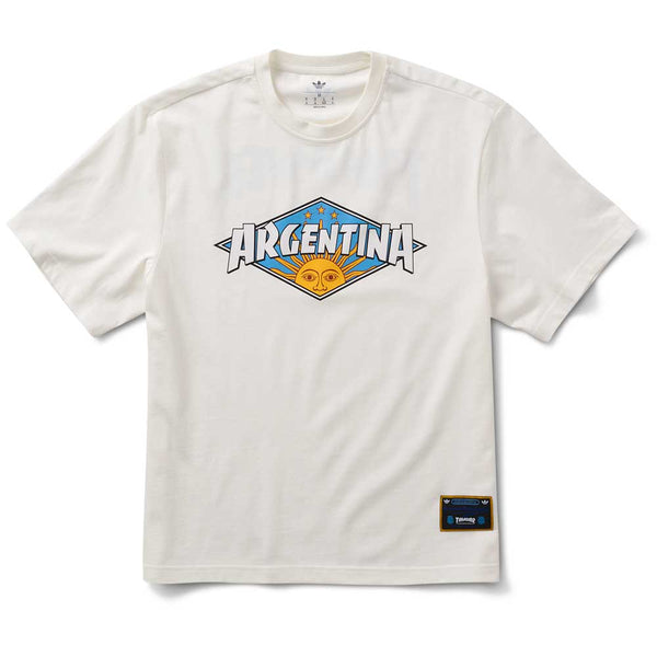 Thrasher Magazine x Adidas AFA Tee White KX4544 Adidas
