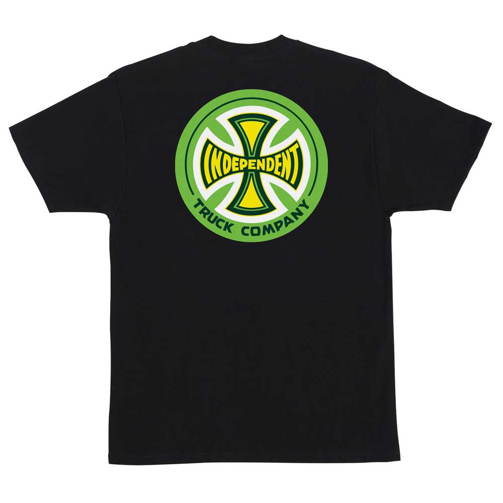 Legacy S/S Heavyweight T-Shirt Black Green Mens Independent