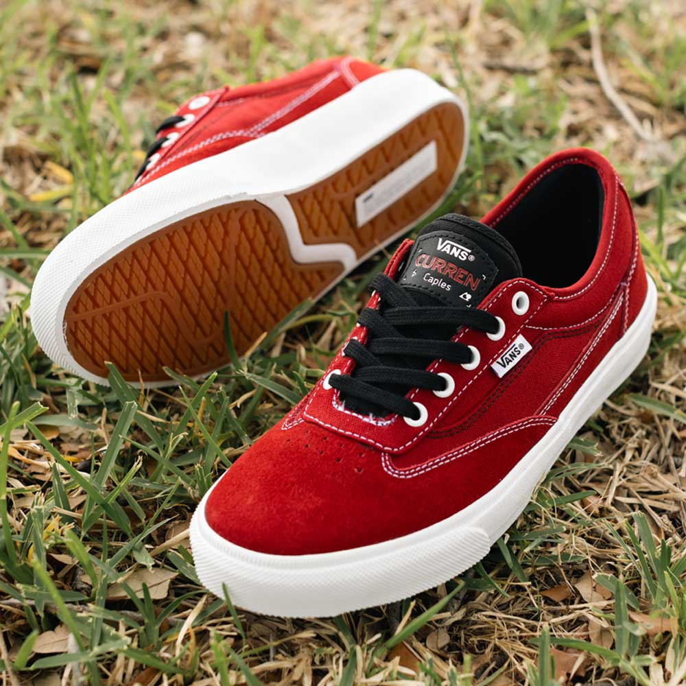 【VANS】バンズ SKATE CURREN CAPLES スケート VN000D85 Skate Curren Caples Shoe in Dark Brown | Vans