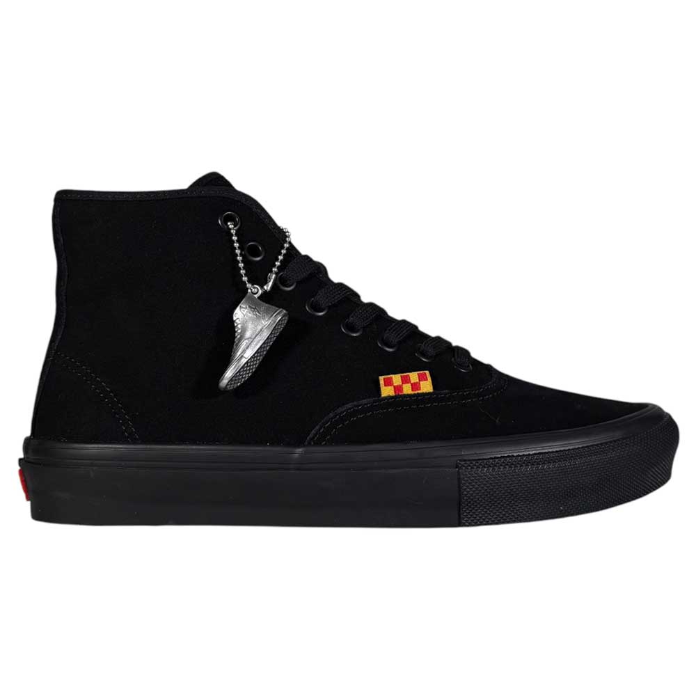 VN000D901OJ Skate Authentic High Andrew Allen Blackout VCU Vans Skate Suede Rubber Shoes Vans Checker Union