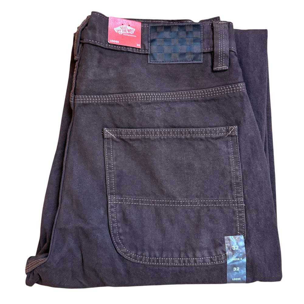 VN000KXMY7U Skate Check 5 Loose After Dark Denim Vans Pant