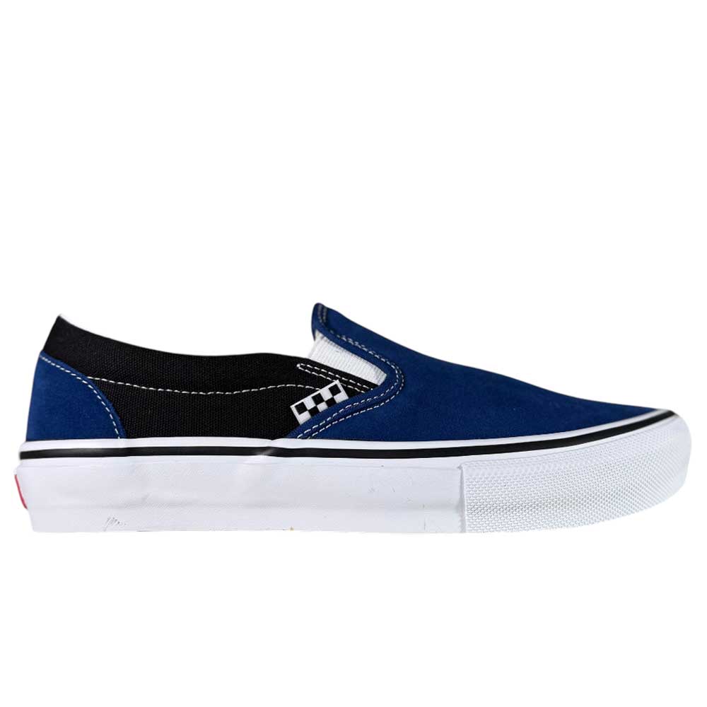 VN0A2Z31Y40 Sport Blue Black Skate Slip On Vans Suede Shoes