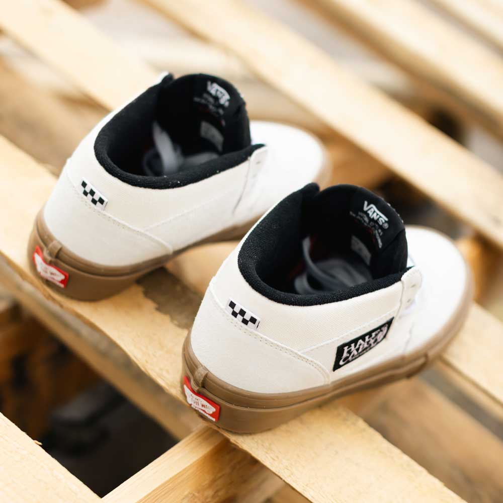 VANS バンズ スニーカー SKATE HALF CAB ANTIQUE WHITE GUM