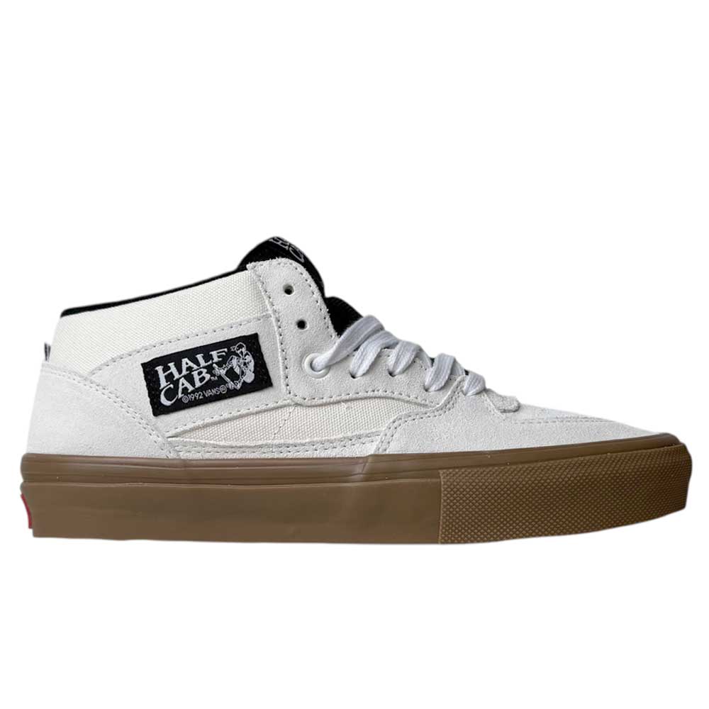 VN0A2Z348YG Antique White Gum Suede Skate Half Cab Vans