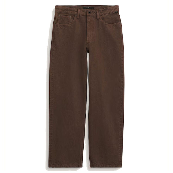 Vans Loose Denim Dark Brown VN000PH6DRB1 Skate Check 5 Pants
