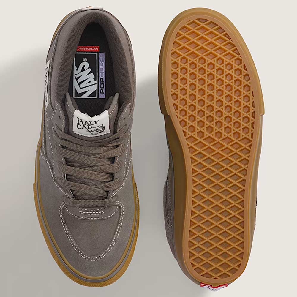 Vans Skate Half Cab Walnut Gum VN0A5FCD77J1 Suede Skateboard Shoes