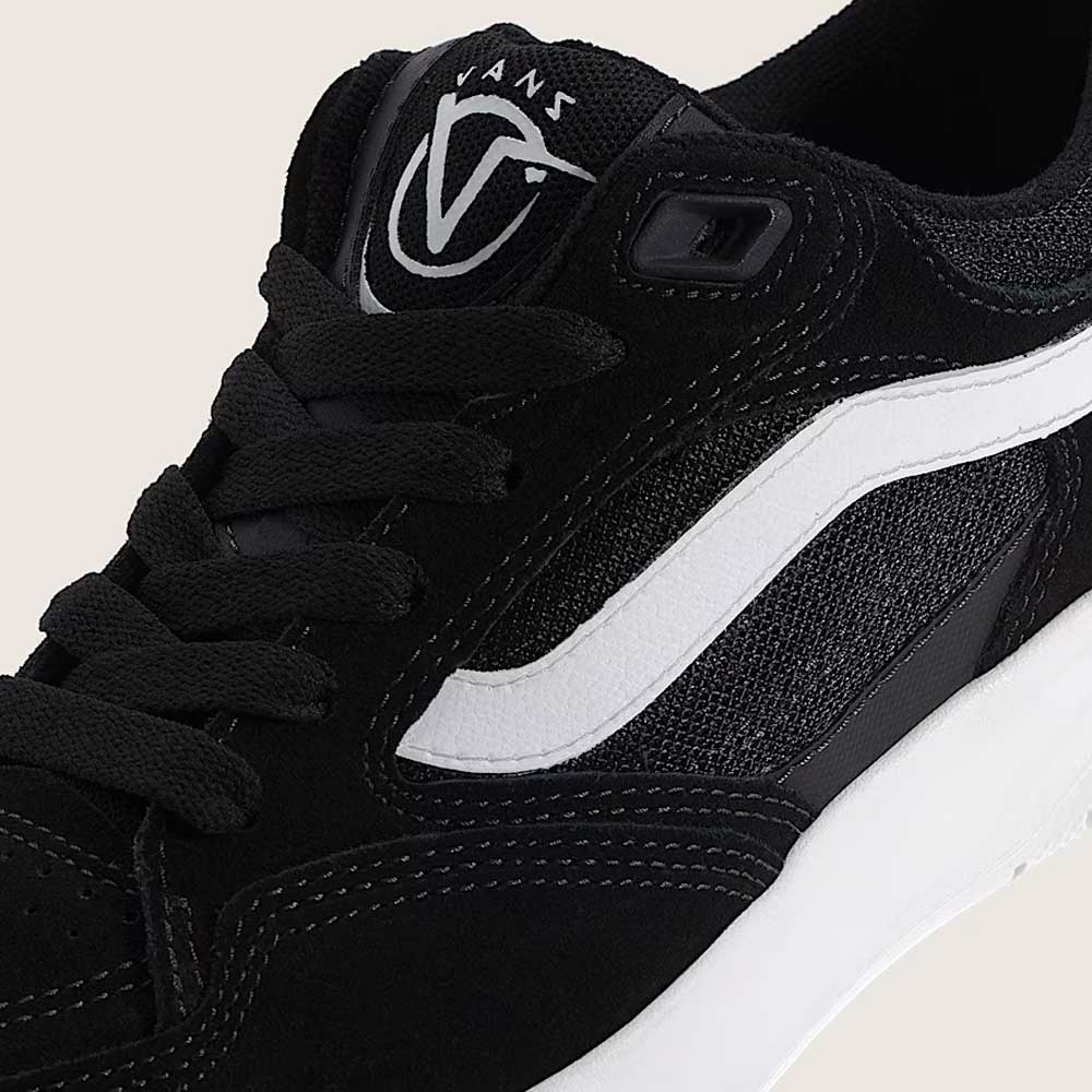 Vans Skate Rowan Z3 VN000V74BWT1 Black White Red Suede Skateboard