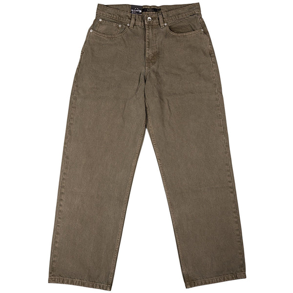 Vans Loose Denim Mosey Olive VN000PH6FR11 Skate Check 5 Pants