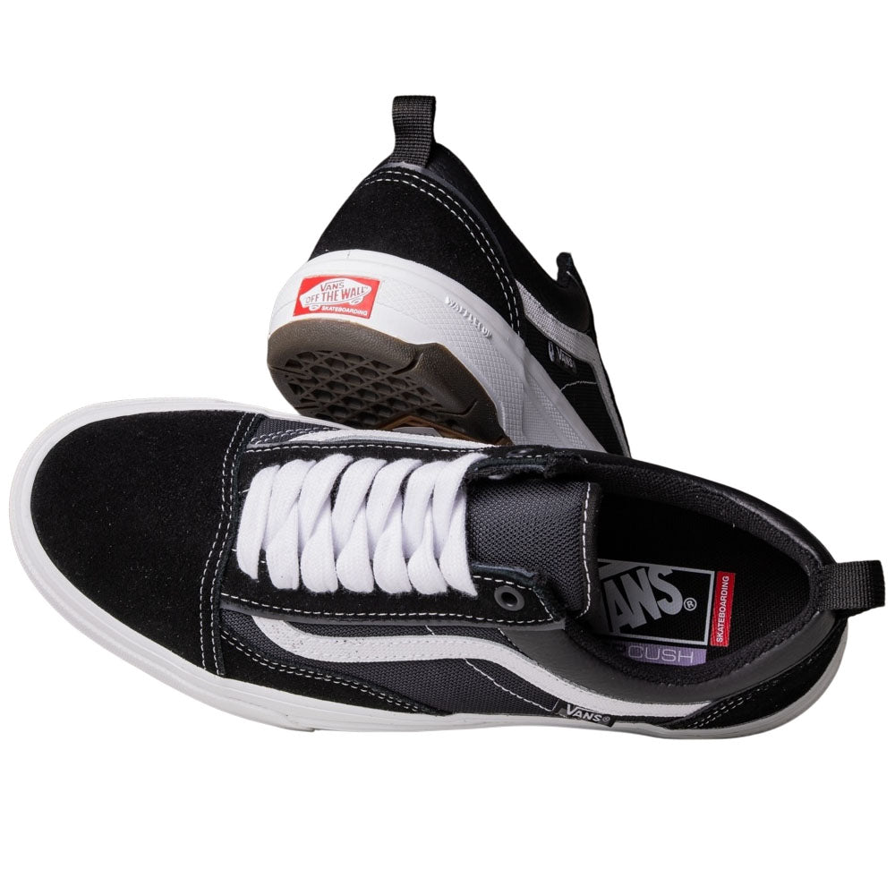 Vans Wafflecup Old Skool Black White VN000EB7BA2 Suede Skate Shoes
