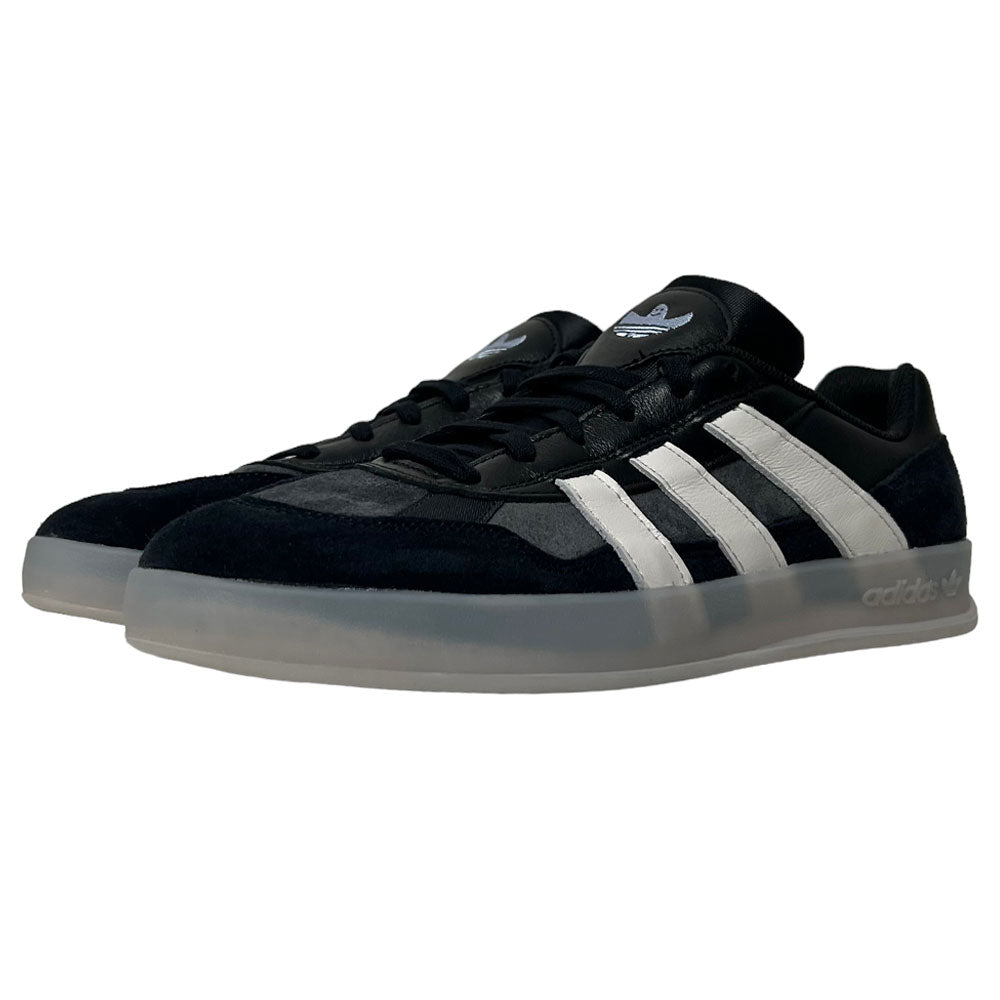 Adidas Aloha Super Mark Gonzales Black White Carbon Suede Shoes