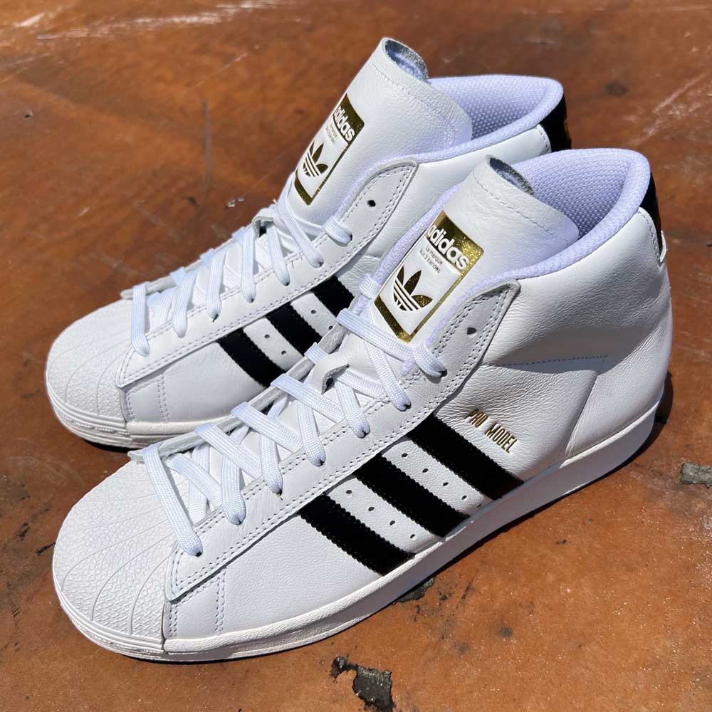 Adidas pro model white online