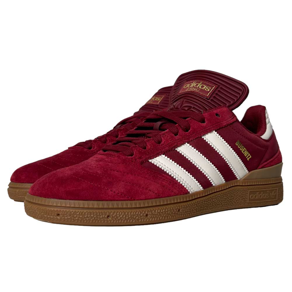 Adidas maroon cheap suede shoes