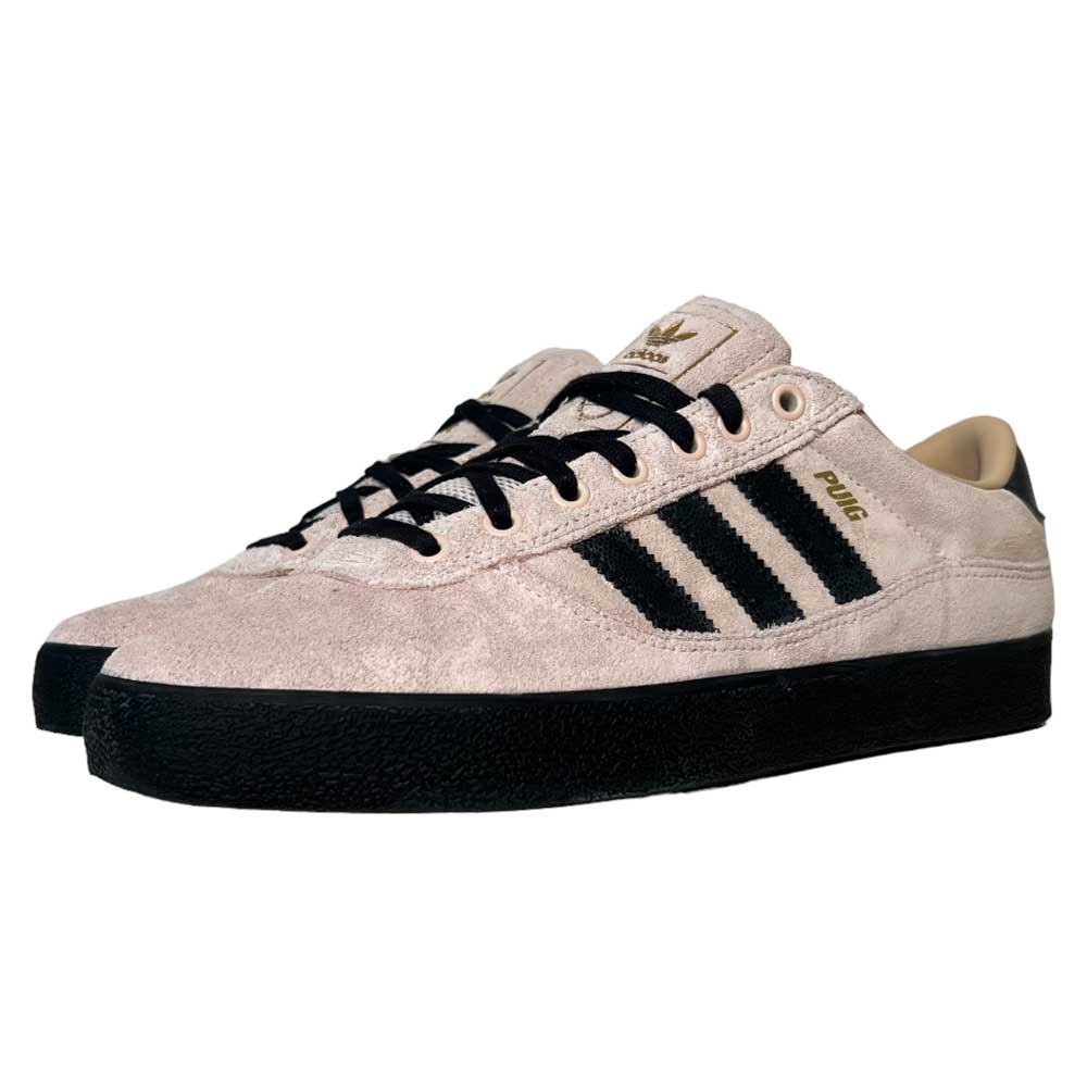 Adidas Puig Indoor Aqua Black White Suede Shoes – Southside