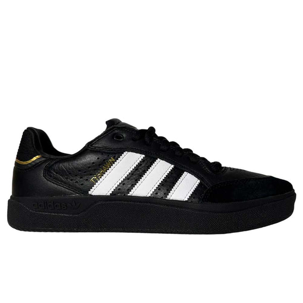 Tyshawn Low Adidas Skateboarding Black White Leather Suede Shoes