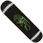 The Dragon Aidan Mackey 8.25x31.79 FA Deck showcases a green dragon graphic at the center, textured black sections, and two white stripes near each end.