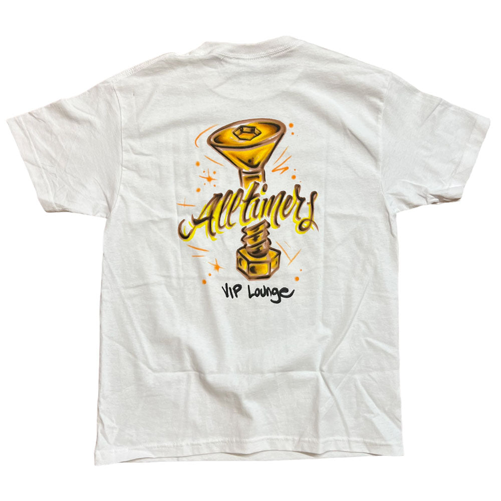【ALLTIMERS】 56K LOUNGE T-SHIRT WHITE Alltimers x Bronze 56K Tee Lounge White – Southside