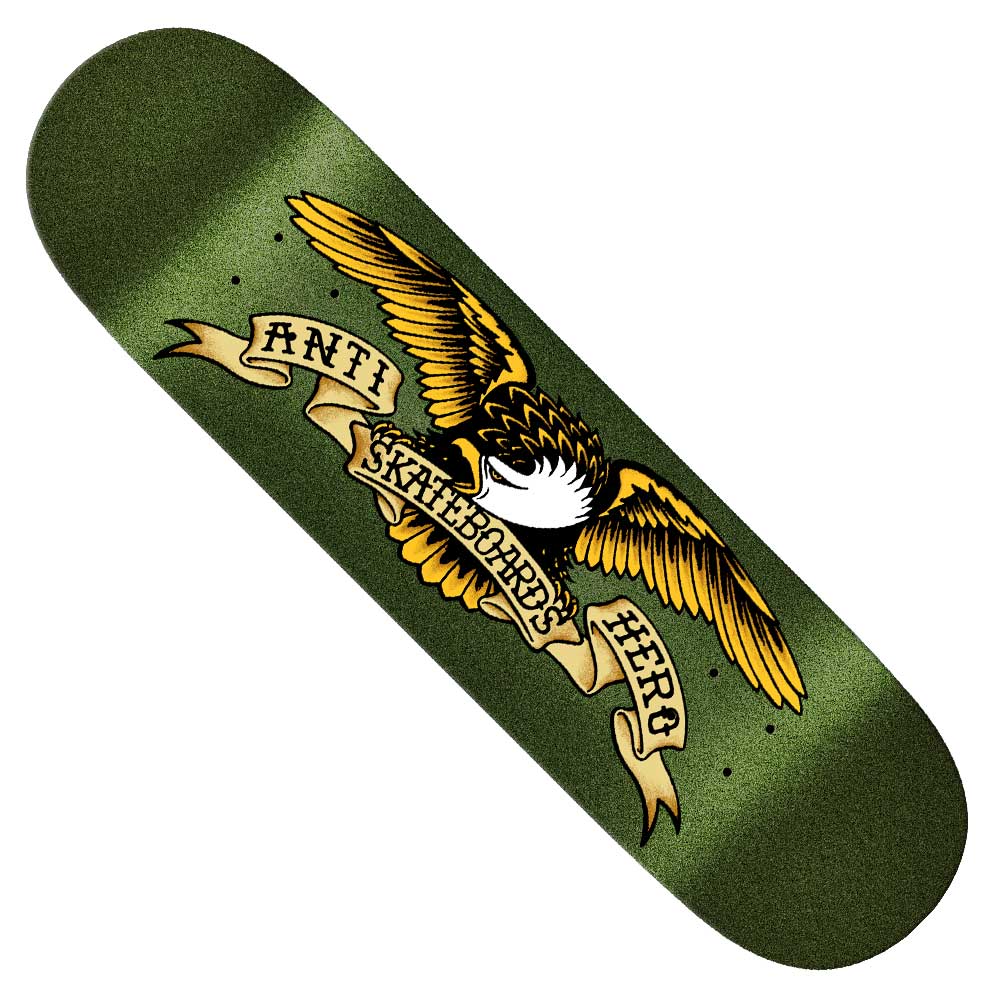 Easy Rider Classic 8.38 Eagle Anti Hero Deck Blue Green Sparkle