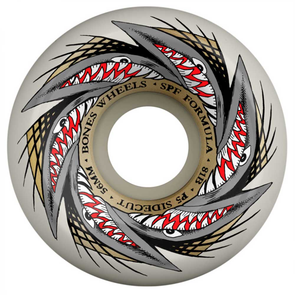 Bones SPF P5 Sharknado 56mm81B Sidecut