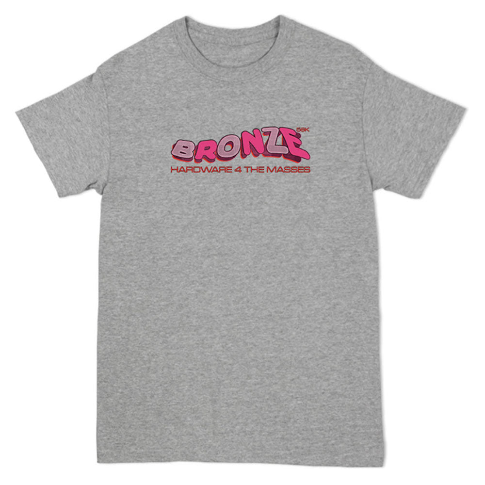 Bronze 56K Tee Blaze Heather Grey – Southside Skatepark
