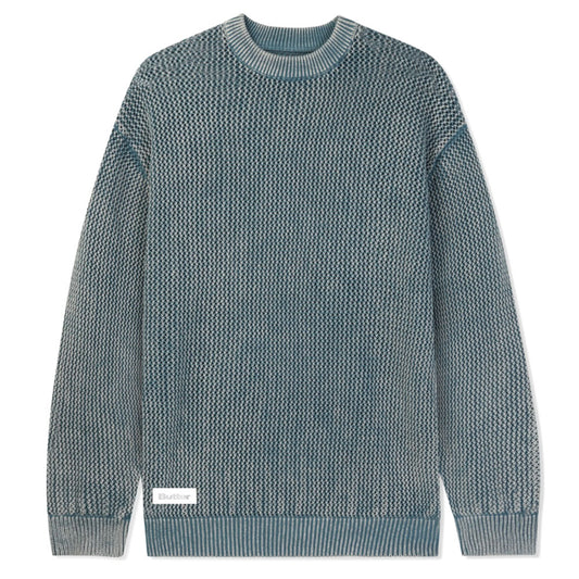 Butter Goods Sweater Knitted Washed Navy