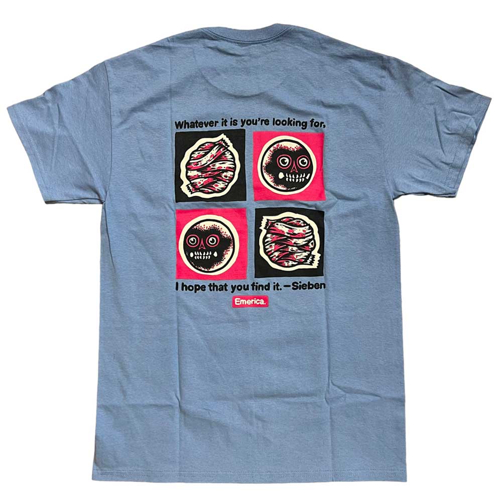 Emerica Tee Sieben Blue
