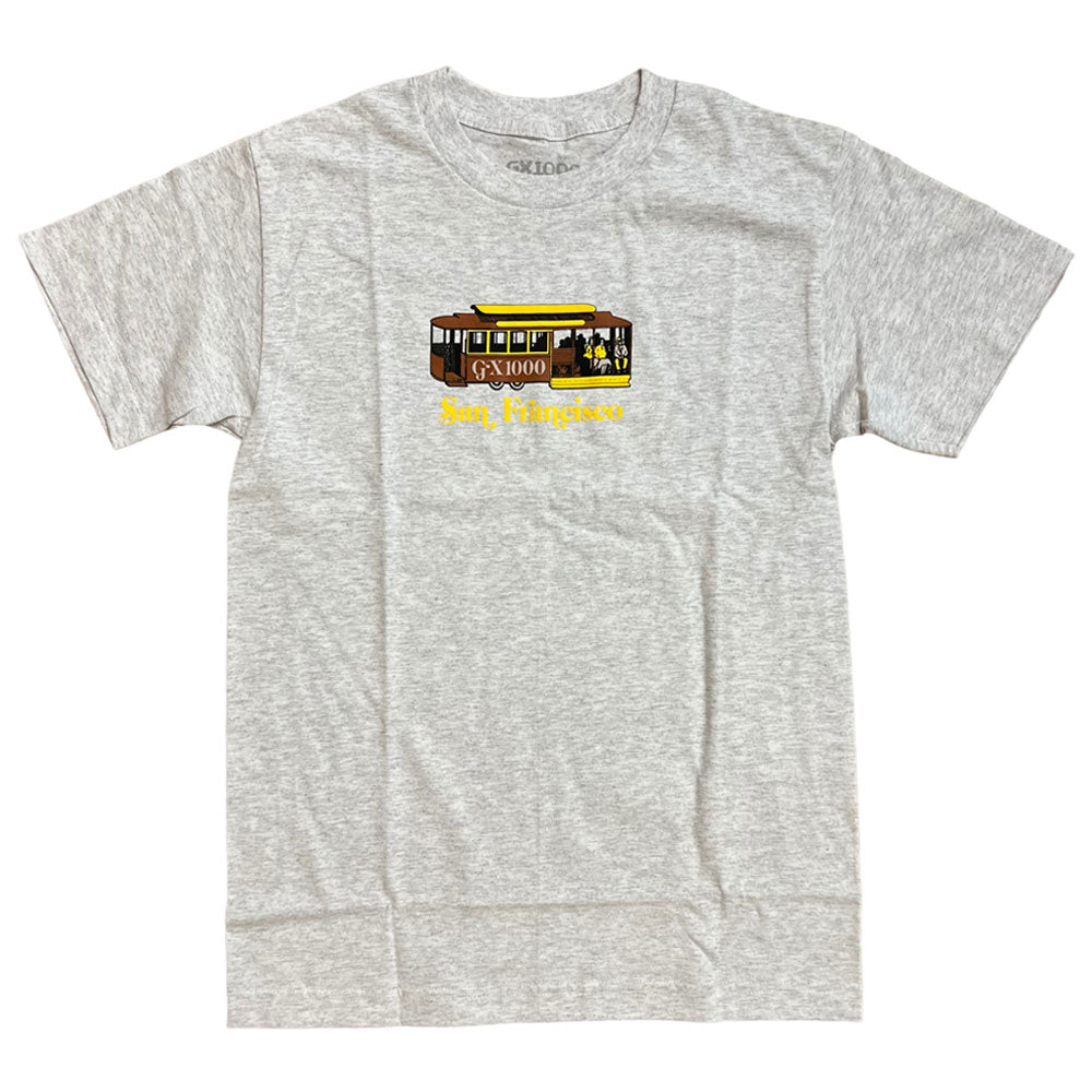 GX1000 Tee Trolly Ash – Southside Skatepark Skateshop