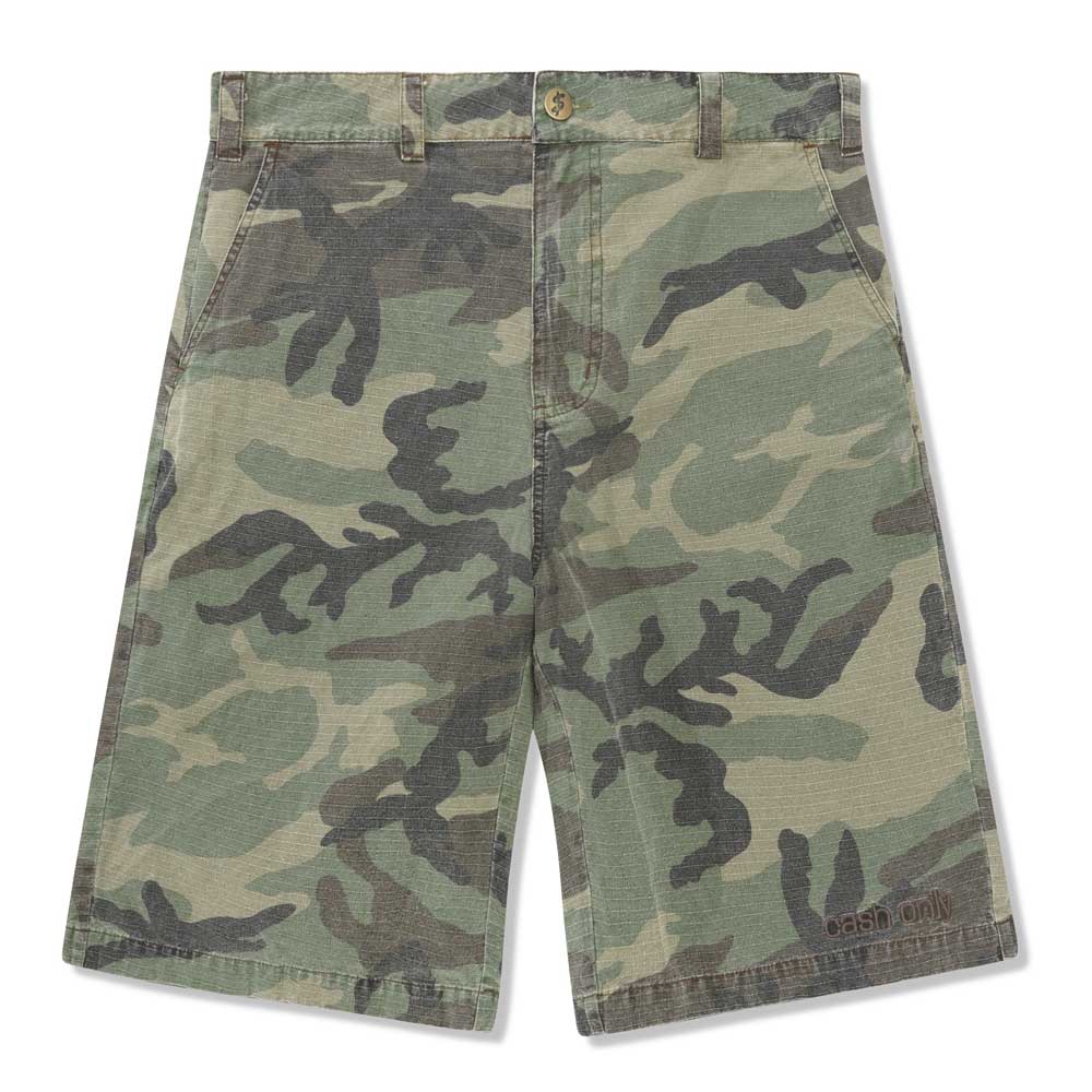 Halfway Shorts Camouflage Cash Only – Southside Skatepark Skateshop